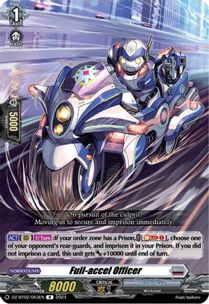 Full-accel Officer [DZ-BT02 - DZ-BT02/053EN]