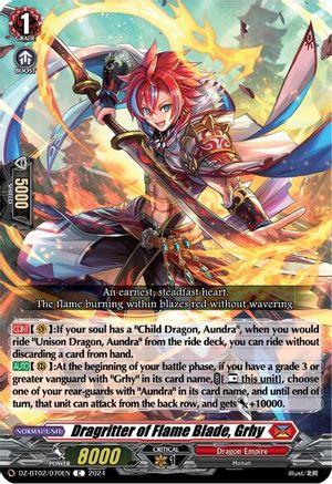 Dragritter of Flame Blade, Grhy [DZ-BT02 - DZ-BT02/070EN]