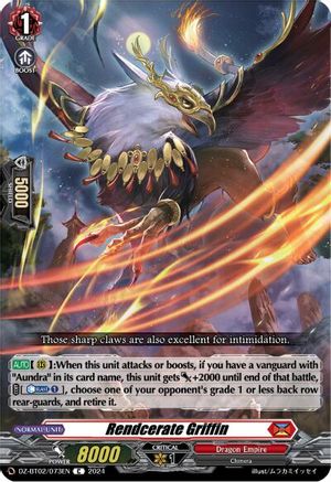 Rendcerate Griffin [DZ-BT02 - DZ-BT02/073EN]