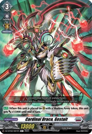 Cardinal Draco, Gestalt [DZ-BT02 - DZ-BT02/087EN]