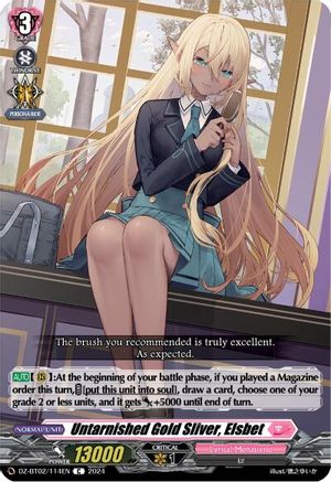 Untarnished Gold Sliver, Elsbet [DZ-BT02 - DZ-BT02/114EN]