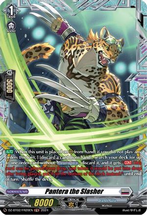 Pantera the Slasher (FR) (DZ-BT02/FR20EN) - DZ-BT02: Illusionless Strife