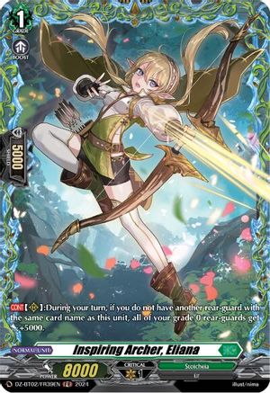 Inspiring Archer, Eliana (FR) (DZ-BT02/FR39EN) - DZ-BT02: Illusionless Strife