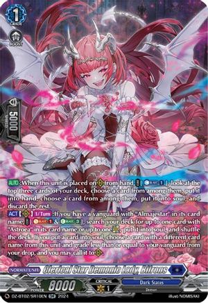 Clerical Star Demonic Lady, Bifrons (SR) [DZ-BT02 - DZ-BT02/SR10EN]