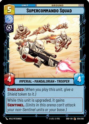 Supercommando Squad (034/262) - Shadows of the Galaxy Foil