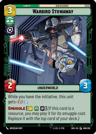 Warbird Stowaway (086/262) - Shadows of the Galaxy