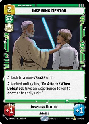 Inspiring Mentor (104/262) - Shadows of the Galaxy Foil