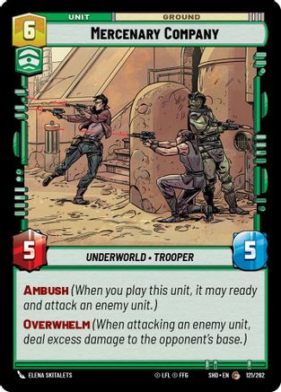 Mercenary Company (121/262) - Shadows of the Galaxy