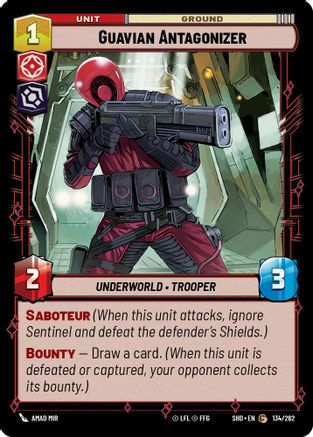 Guavian Antagonizer (134/262) - Shadows of the Galaxy