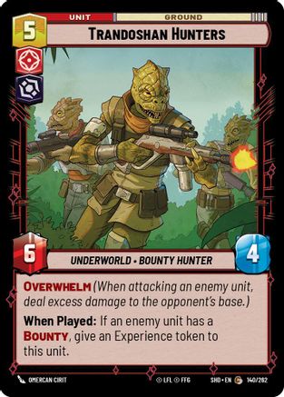 Trandoshan Hunters (140/262) - Shadows of the Galaxy