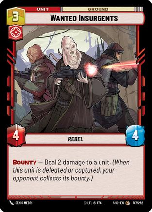Wanted Insurgents (167/262) - Shadows of the Galaxy