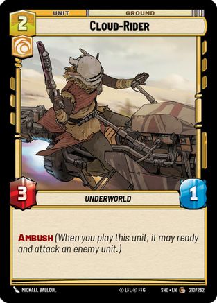 Cloud-Rider (210/262) - Shadows of the Galaxy