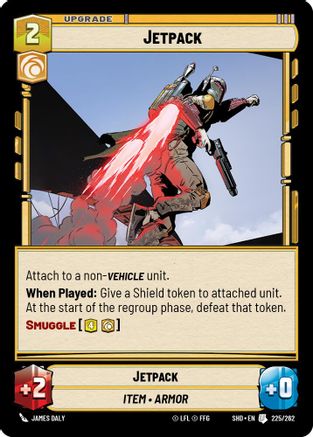 Jetpack (225/262) - Shadows of the Galaxy Foil