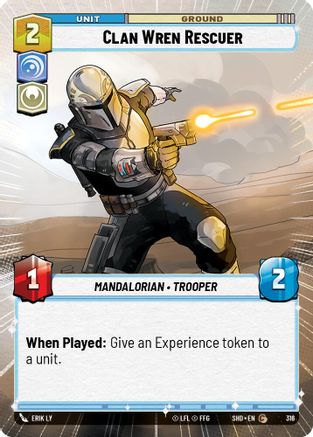 Clan Wren Rescuer (Hyperspace) (316) - Shadows of the Galaxy Foil