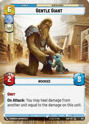 Gentle Giant (Hyperspace) (323) - Shadows of the Galaxy Foil