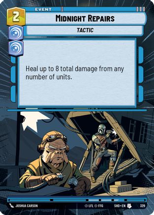 Midnight Repairs (Hyperspace) (329) - Shadows of the Galaxy Foil
