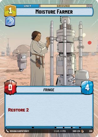 Moisture Farmer (Hyperspace) (330) - Shadows of the Galaxy Foil
