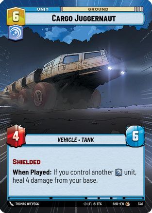 Cargo Juggernaut (Hyperspace) (340) - Shadows of the Galaxy Foil