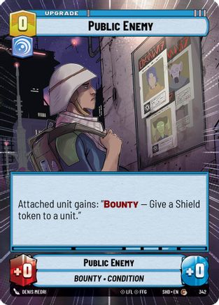 Public Enemy (Hyperspace) (342) - Shadows of the Galaxy Foil