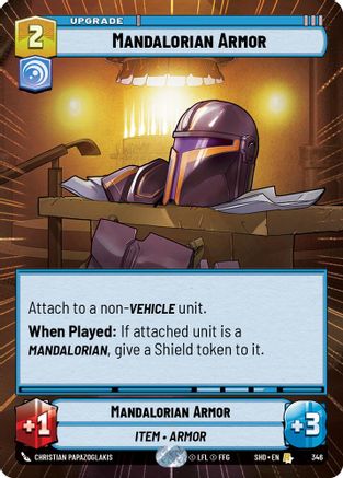Mandalorian Armor (Hyperspace) (346) - Shadows of the Galaxy