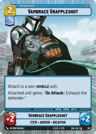 Vambrace Grappleshot (Hyperspace) (347) - Shadows of the Galaxy Foil
