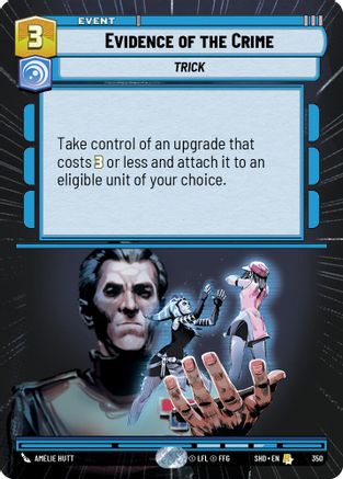 Evidence of the Crime (Hyperspace) (350) - Shadows of the Galaxy