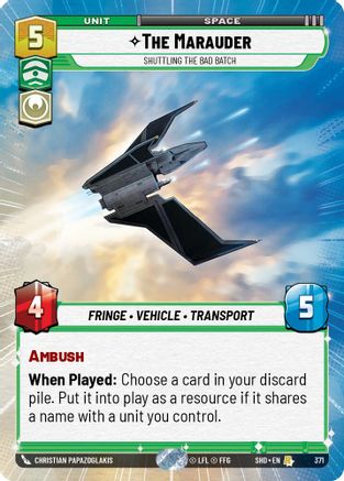 The Marauder - Shuttling the Bad Batch (Hyperspace) [SHD - 371]