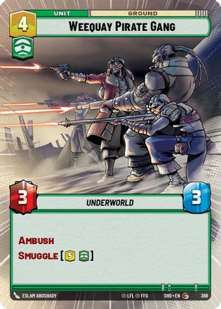 Weequay Pirate Gang (Hyperspace) (388) - Shadows of the Galaxy