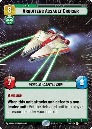 Arquitens Assault Cruiser (Hyperspace) [SHD - 391]