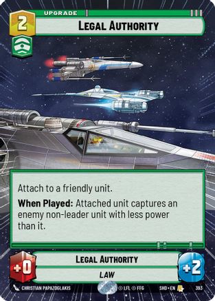 Legal Authority (Hyperspace) (393) - Shadows of the Galaxy