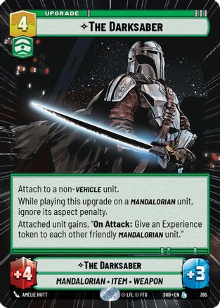 The Darksaber (Hyperspace) (395) - Shadows of the Galaxy Foil