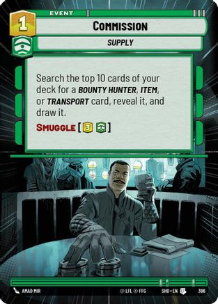 Commission (Hyperspace) (396) - Shadows of the Galaxy Foil