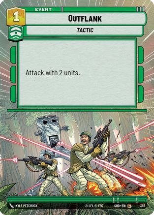 Outflank (Hyperspace) (397) - Shadows of the Galaxy Foil