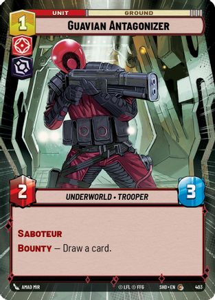 Guavian Antagonizer (Hyperspace) (403) - Shadows of the Galaxy Foil