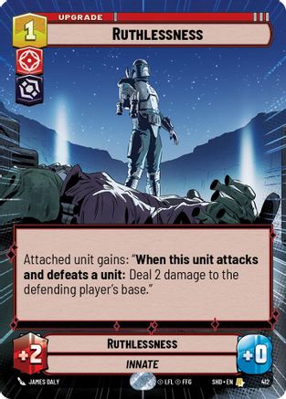 Ruthlessness (Hyperspace) (412) - Shadows of the Galaxy Foil
