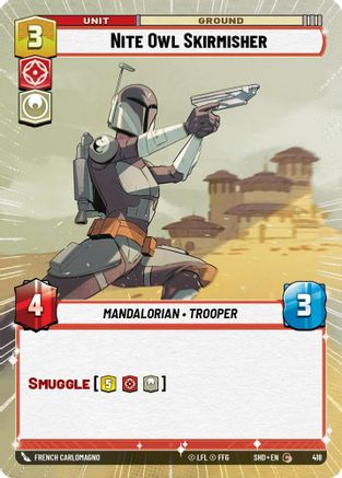 Nite Owl Skirmisher (Hyperspace) (418) - Shadows of the Galaxy Foil