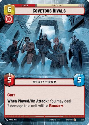 Covetous Rivals (Hyperspace) (440) - Shadows of the Galaxy Foil