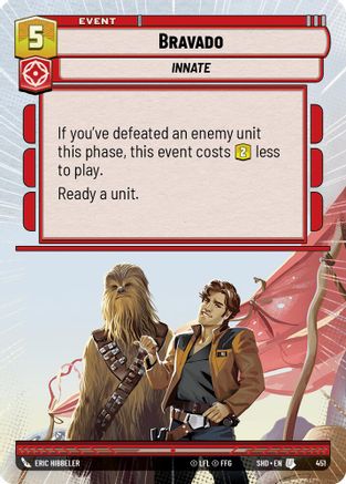 Bravado (Hyperspace) (451) - Shadows of the Galaxy Foil