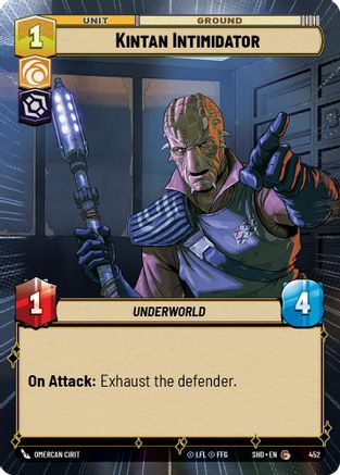 Kintan Intimidator (Hyperspace) (452) - Shadows of the Galaxy Foil