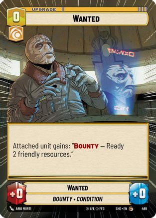 Wanted (Hyperspace) (489) - Shadows of the Galaxy Foil