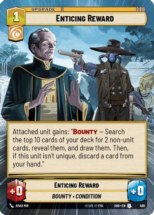 Enticing Reward (Hyperspace) (490) - Shadows of the Galaxy Foil