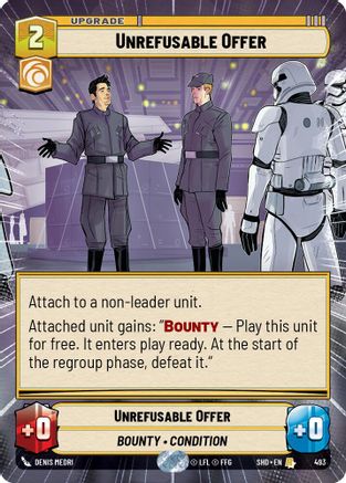 Unrefusable Offer (Hyperspace) (493) - Shadows of the Galaxy Foil
