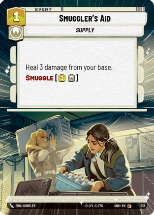 Smuggler's Aid (Hyperspace) (513) - Shadows of the Galaxy Foil