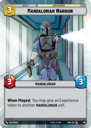 Mandalorian Warrior (Hyperspace) (519) - Shadows of the Galaxy Foil