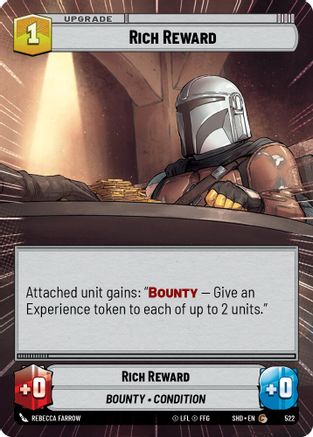 Rich Reward (Hyperspace) (522) - Shadows of the Galaxy Foil