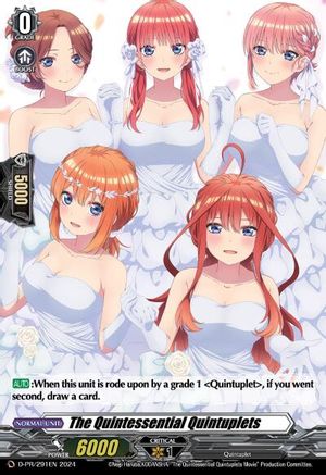 The Quintessential Quintuplets (D-PR/291EN) - D Promo Cards