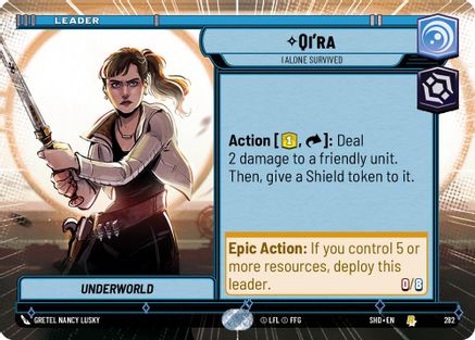 Qi'ra - I Alone Survived (Hyperspace) (282) - Shadows of the Galaxy