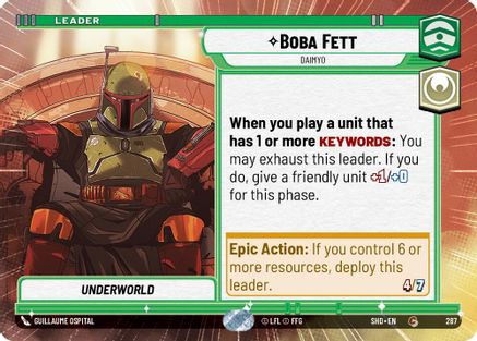 Boba Fett - Daimyo (Hyperspace) [SHD - 287]