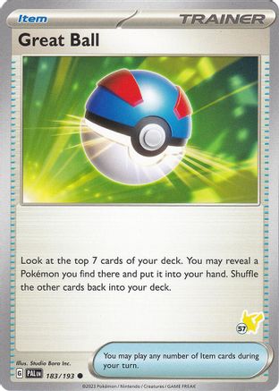 Great Ball - Pikachu 57 183  Battle Academy 2024 - Common