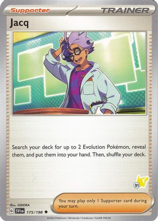 Jacq - Pikachu 51 175/198  Battle Academy 2024 - Uncommon
